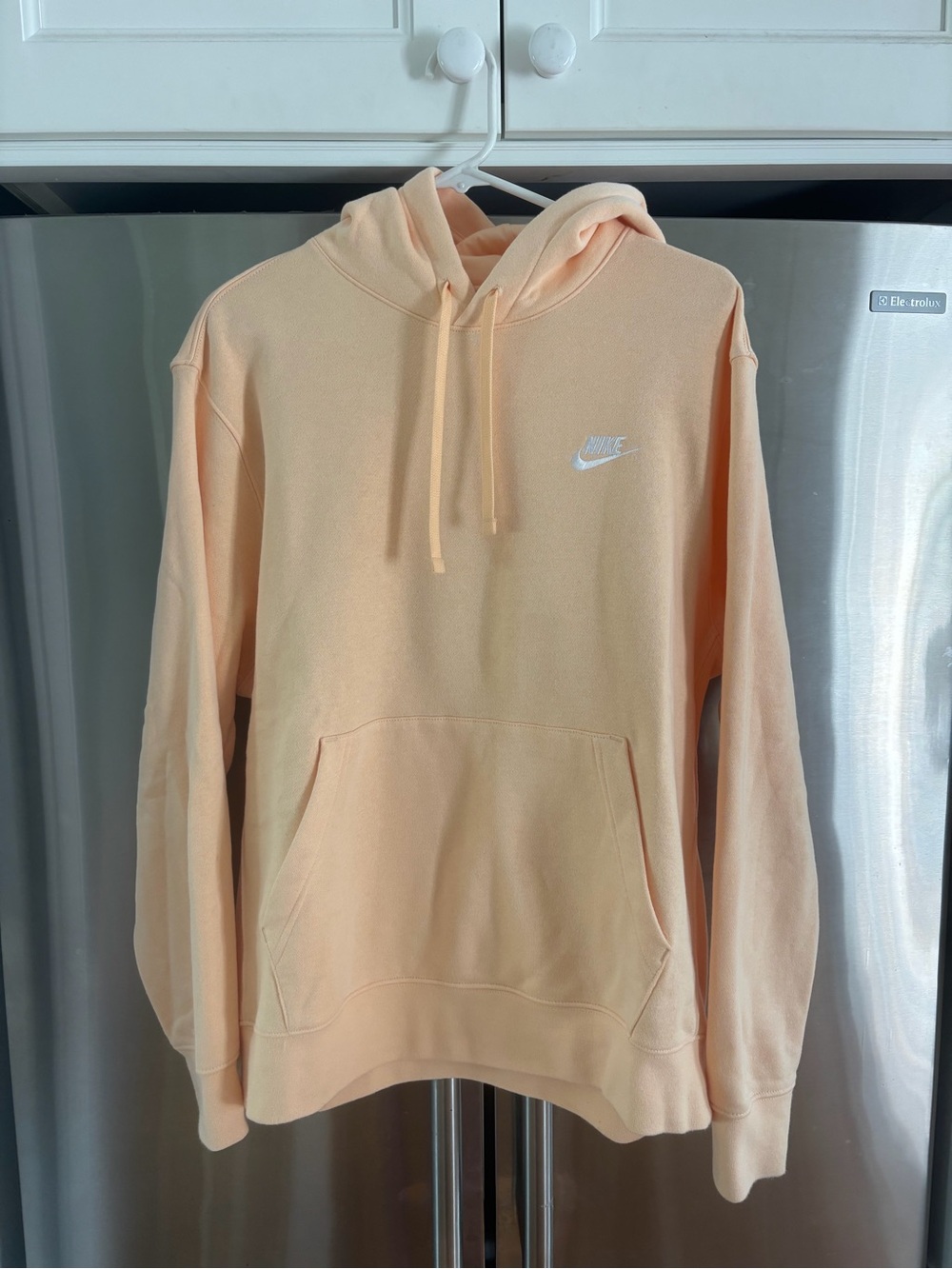 Nike Adult Unisex Peach Pullover Hoodie size L